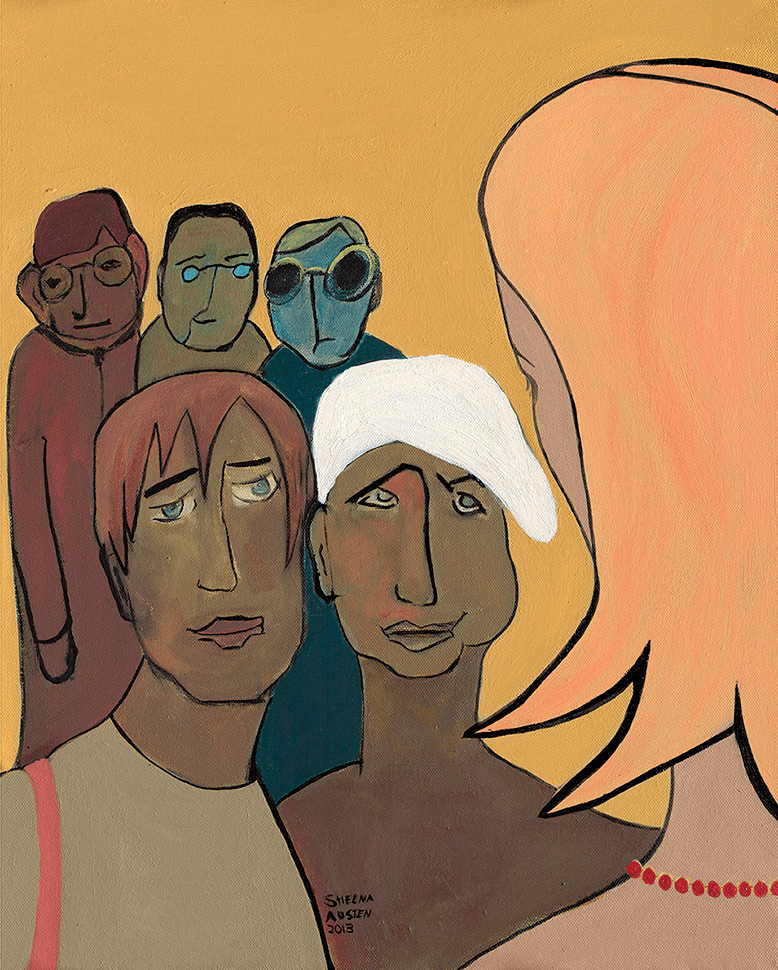 Paintings & Sketches - Working the Room